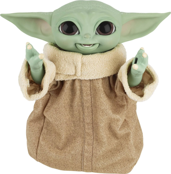 Star Wars The Mandalorian Baby Yoda Galactic Snackin Grogu 23 cm